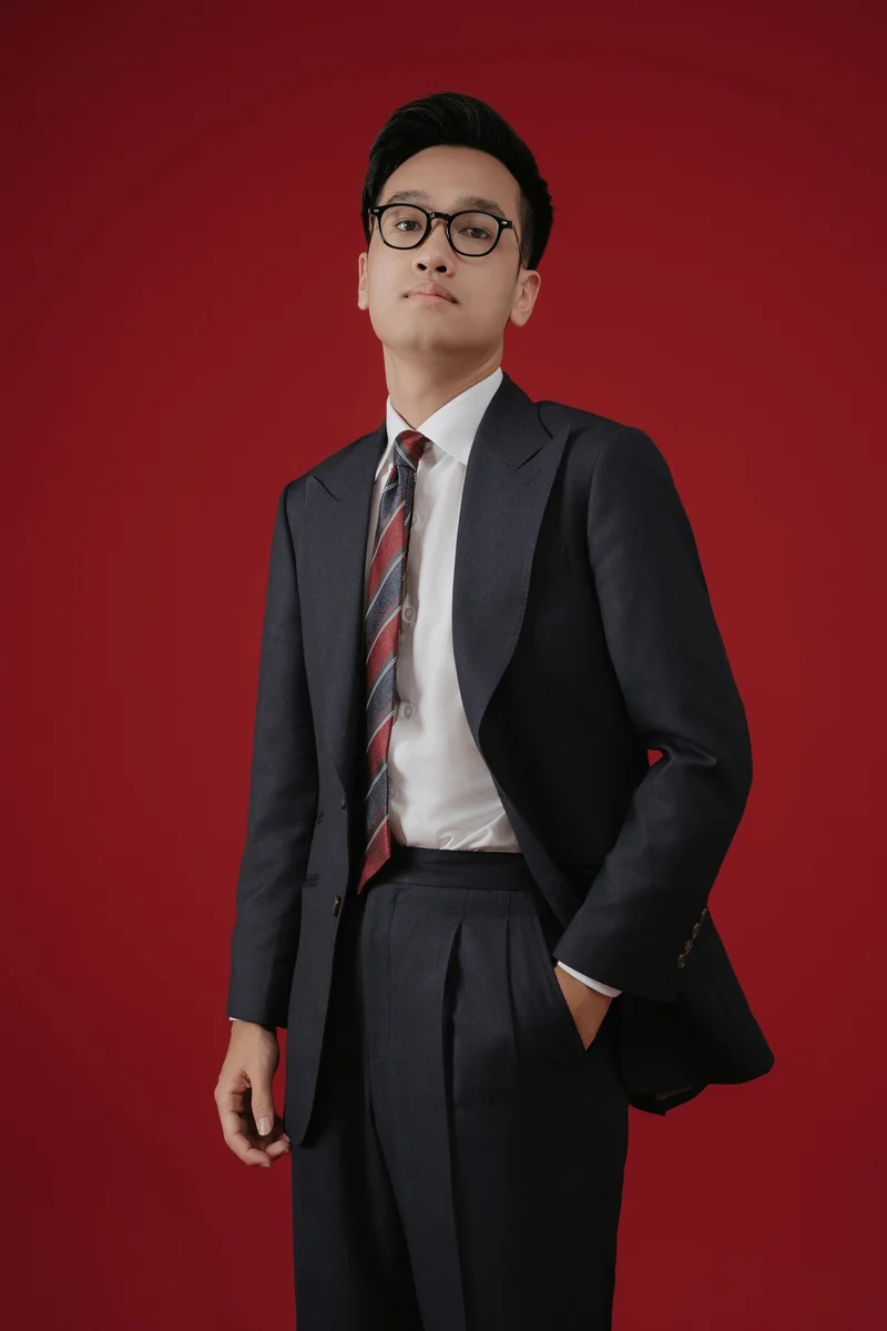 Chú rể Minh Đức — Apollo Xanh Navy — Trong Studio, khoảnh khắc 18