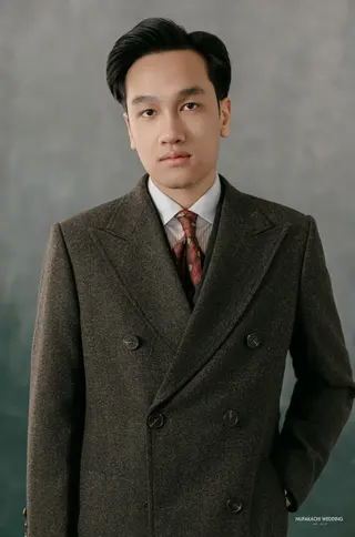 Chú rể Minh Đức — Reid & Taylor Ghi Tối Kẻ Kim, ảnh 3