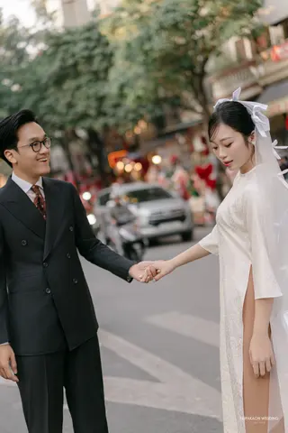 Chú rể Minh Đức — Reid & Taylor Ghi Tối Kẻ Kim, ảnh 9