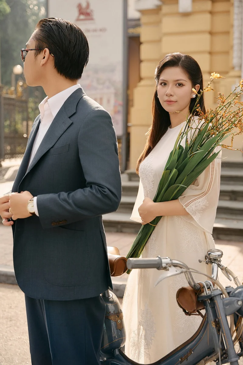 Chú rể Đông Hải — Lord & Taylor Xanh Navy, khoảnh khắc 22
