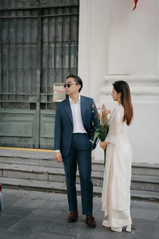 Chú rể Đông Hải — Lord & Taylor Xanh Navy, ảnh 35