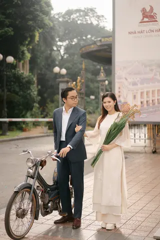 Chú rể Đông Hải — Lord & Taylor Xanh Navy, ảnh 4