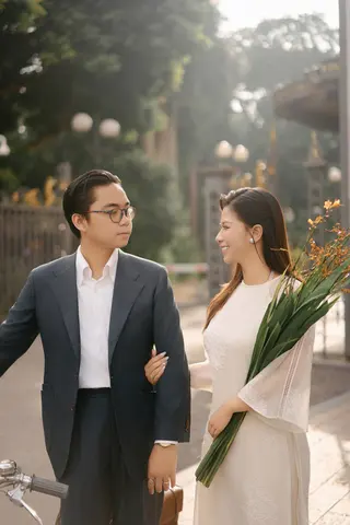 Chú rể Đông Hải — Lord & Taylor Xanh Navy, ảnh 6