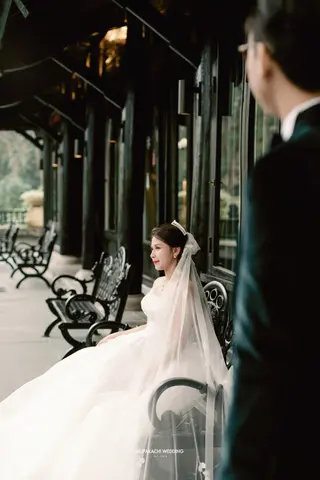 Chú rể Đông Hải — Tuxedo Printemps Xanh Rêu, ảnh 12