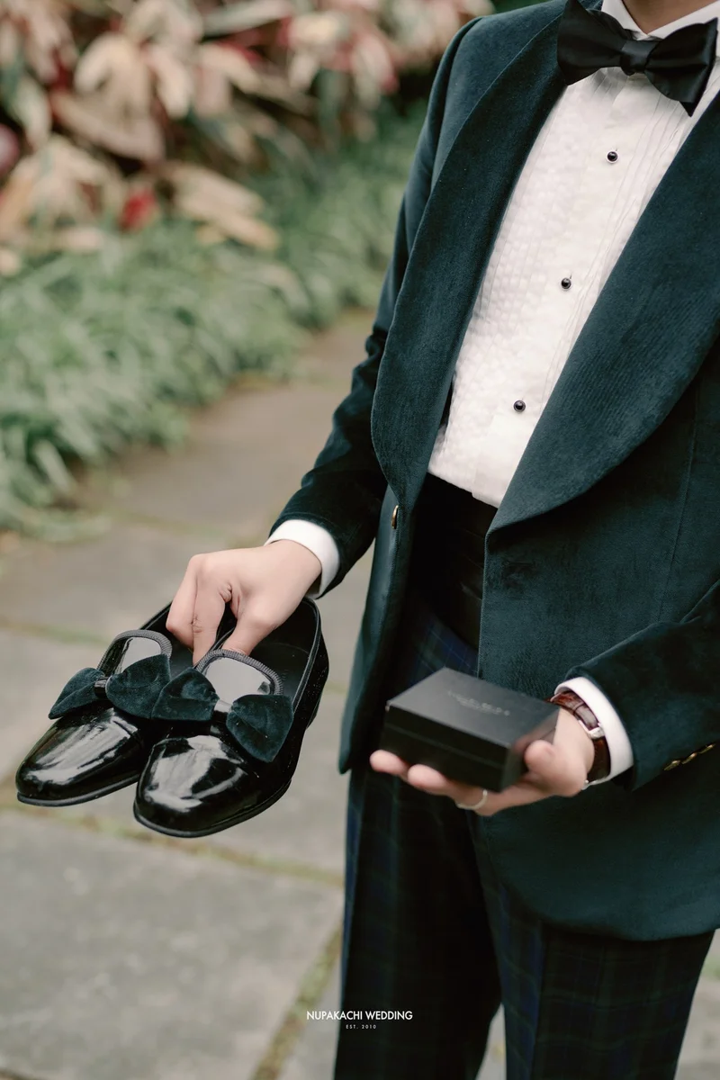 Chú rể Đông Hải — Tuxedo Printemps Xanh Rêu, khoảnh khắc 24