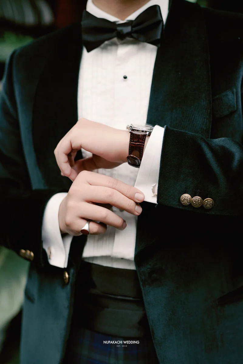 Chú rể Đông Hải — Tuxedo Printemps Xanh Rêu, khoảnh khắc 27