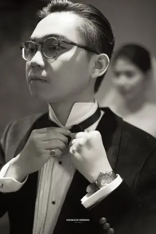 Chú rể Đông Hải — Tuxedo Printemps Xanh Rêu, ảnh 30