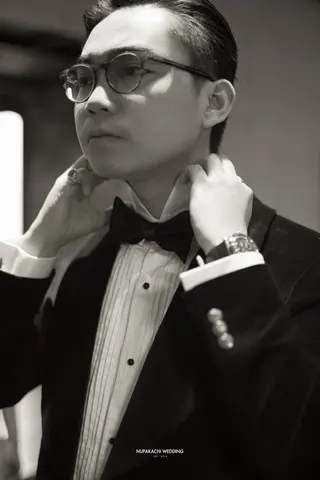 Chú rể Đông Hải — Tuxedo Printemps Xanh Rêu, ảnh 31