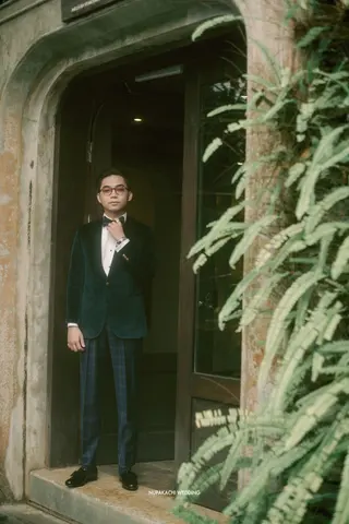 Chú rể Đông Hải — Tuxedo Printemps Xanh Rêu, ảnh 32