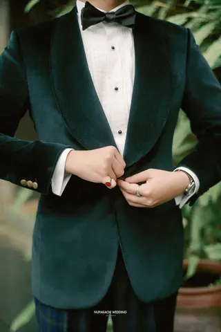 Chú rể Đông Hải — Tuxedo Printemps Xanh Rêu, ảnh 34