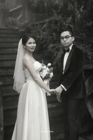 Chú rể Đông Hải — Tuxedo Printemps Xanh Rêu, ảnh 44