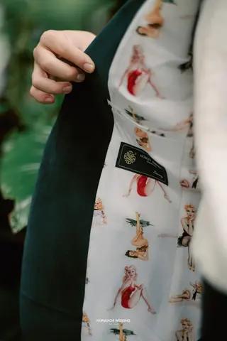 Chú rể Đông Hải — Tuxedo Printemps Xanh Rêu, ảnh 47