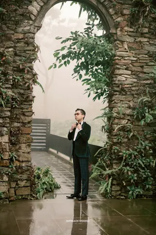 Chú rể Đông Hải — Tuxedo Printemps Xanh Rêu, ảnh 51
