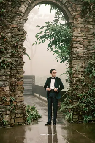 Chú rể Đông Hải — Tuxedo Printemps Xanh Rêu, ảnh 52