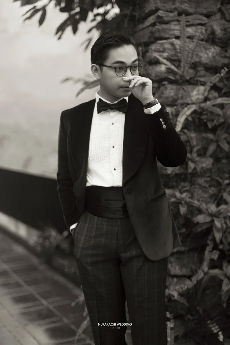 Chú rể Đông Hải — Tuxedo Printemps Xanh Rêu, khoảnh khắc 53