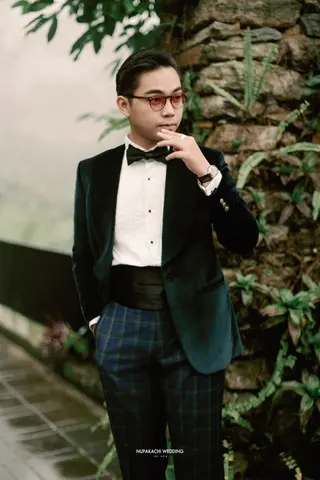 Chú rể Đông Hải — Tuxedo Printemps Xanh Rêu, ảnh 54
