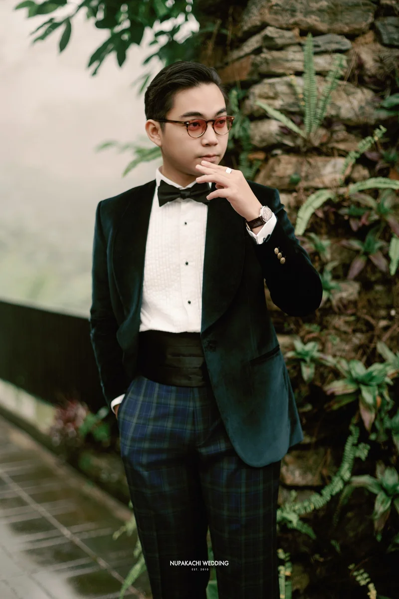 Chú rể Đông Hải — Tuxedo Printemps Xanh Rêu, khoảnh khắc 54