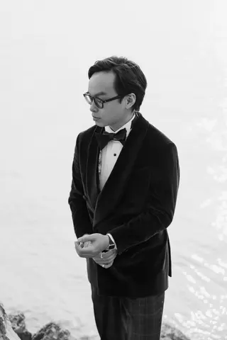 Chú rể Nam Anh — Tuxedo Printemps Velvet Đỏ Bordeaux, ảnh 39