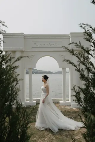 Chú rể Nam Anh — Tuxedo Printemps Velvet Đỏ Bordeaux, ảnh 53