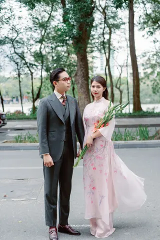 Chú rể Đông Hải — Drago Xanh Rêu — Suit 3 Mảnh, ảnh 1