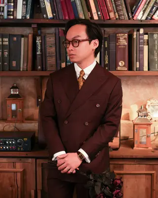 Chú rể Nam Anh — Fratelli Tallia di Delfino Đỏ Bordeaux, ảnh 10