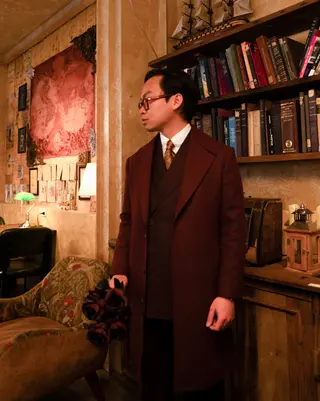 Chú rể Nam Anh — Fratelli Tallia di Delfino Đỏ Bordeaux, ảnh 18