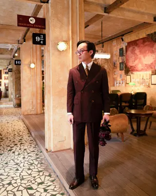 Chú rể Nam Anh — Fratelli Tallia di Delfino Đỏ Bordeaux, ảnh 21