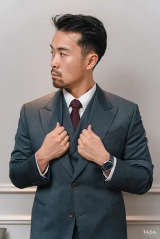 Chú rể Đức Tiệp — Holland & Sherry Xanh Navy, ảnh 16