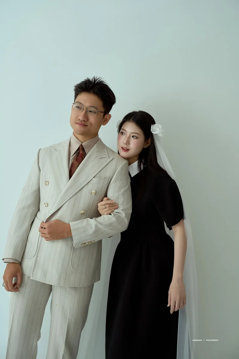 Chú rể Huy Quang — Medici Beige Kẻ Kim, khoảnh khắc 14