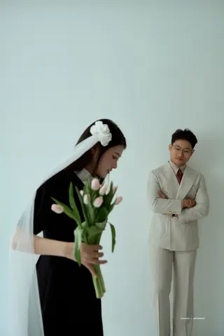 Chú rể Huy Quang — Medici Beige Kẻ Kim, ảnh 17