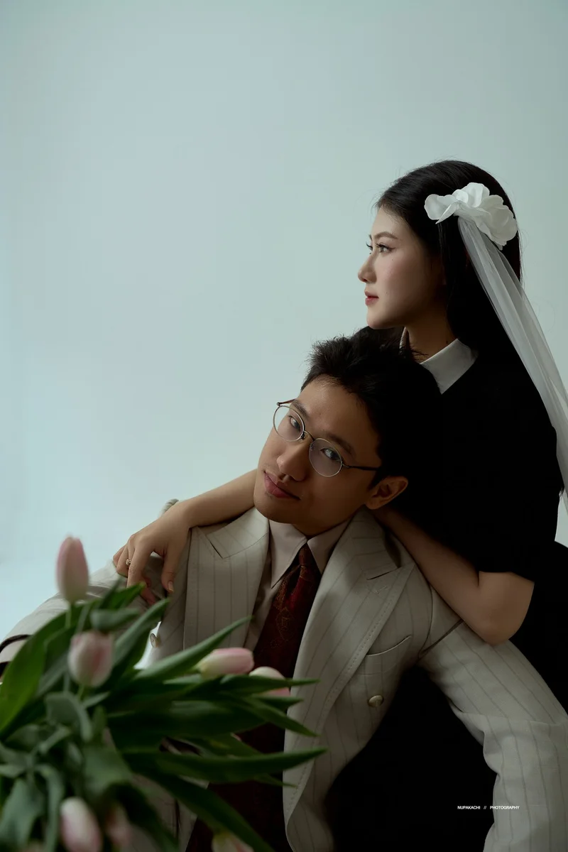 Chú rể Huy Quang — Medici Beige Kẻ Kim, khoảnh khắc 24