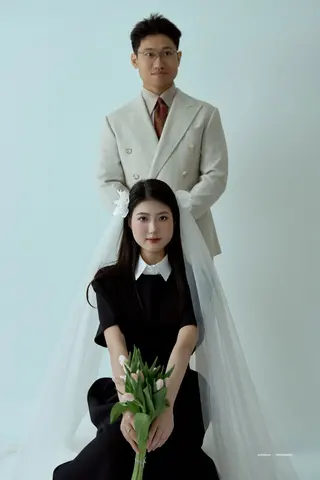 Chú rể Huy Quang — Medici Beige Kẻ Kim, ảnh 9
