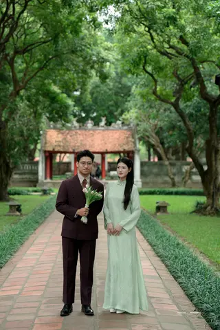 Chú rể Huy Quang — Australian Merino Wool Tím Mận, ảnh 10