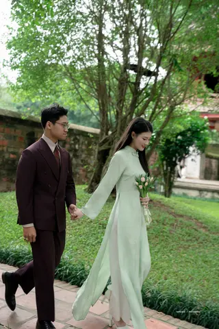 Chú rể Huy Quang — Australian Merino Wool Tím Mận, ảnh 14