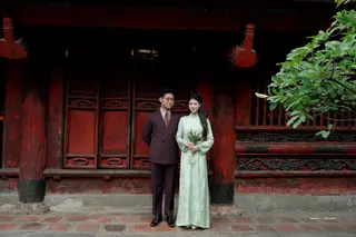 Chú rể Huy Quang — Australian Merino Wool Tím Mận, ảnh 21