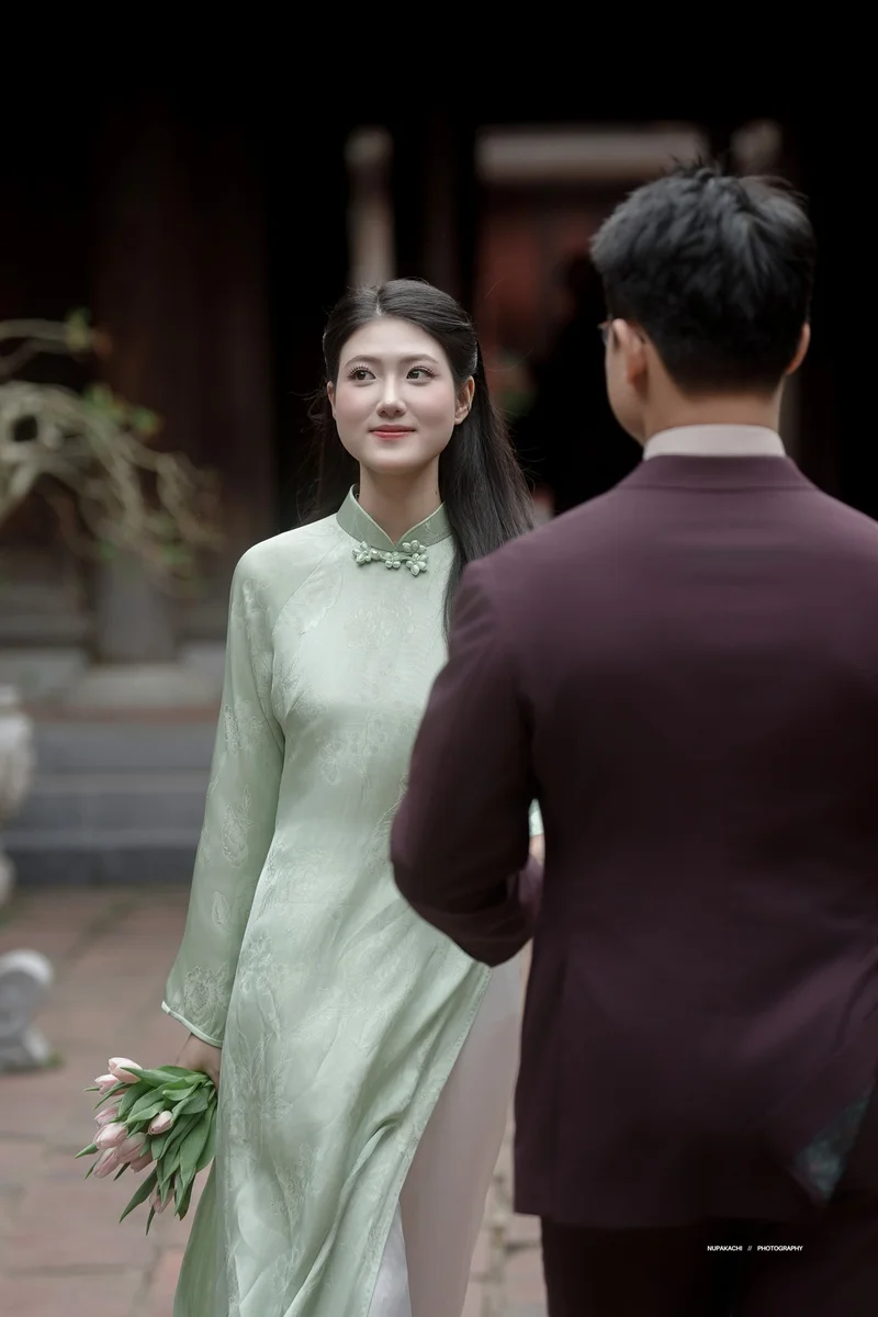 Chú rể Huy Quang — Australian Merino Wool Tím Mận, khoảnh khắc 7