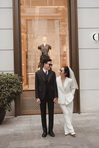 Chú rể Thành Trung — Nobility Ghi Tối — Suit 3 Mảnh, ảnh 4