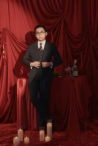 Chú rể Đông Hải — Nobility Ghi Tối — Suit 3 Mảnh, ảnh 3